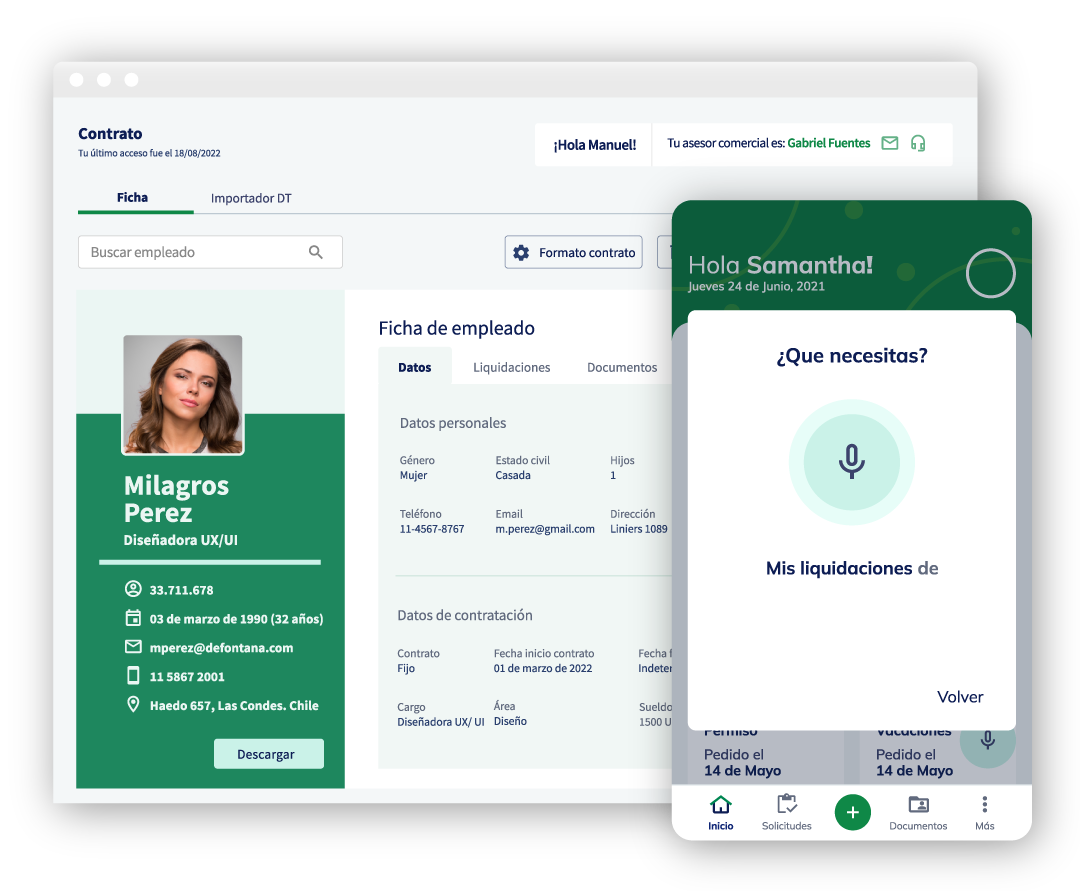 Sistemas de Gestión: Software de recursos humanos | Defontana Chile